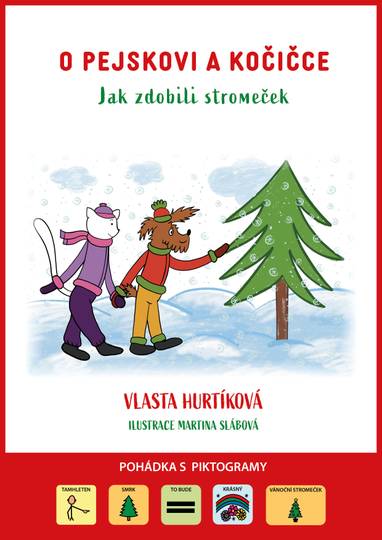E-kniha O pejskovi a kočičce Jak zdobili stromeček - Vlasta Hurtíková