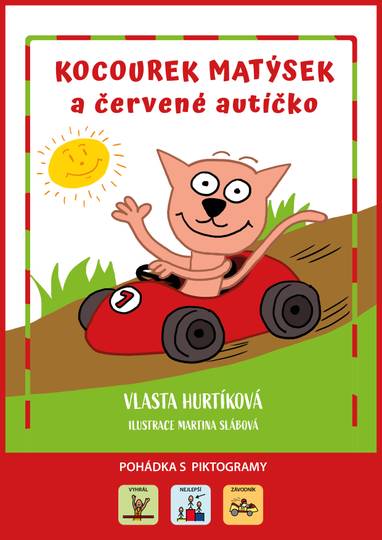 E-kniha Kocourek Matýsek a červené autíčko - Vlasta Hurtíková