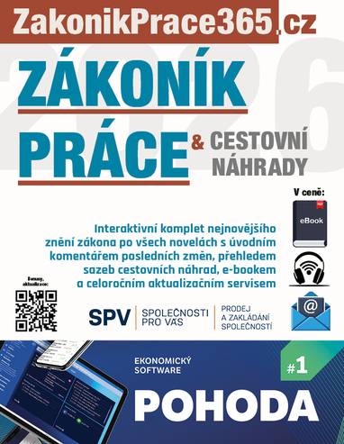E-kniha Zákoník práce a Cestovní náhrady 2026 - Redakční kolektiv