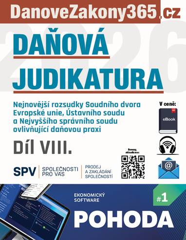 E-kniha Daňová judikatura (VIII.) - Redakční kolektiv