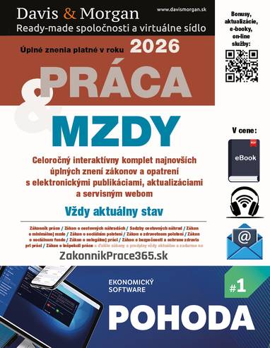 E-kniha Práca & Mzdy 2026 - Redakčný kolektív