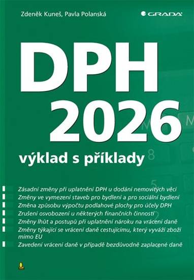 E-kniha DPH 2026 - výklad s příklady - Zdeněk Kuneš, Pavla Polanská