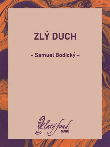 E-kniha Zlý duch - Samuel Bodický
