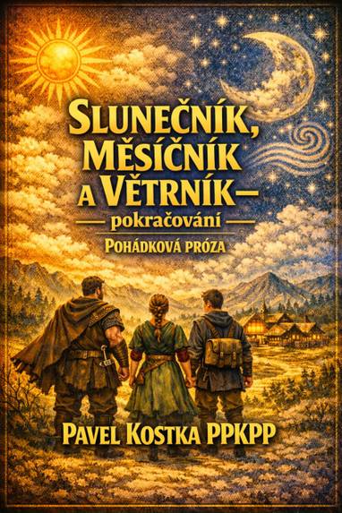 E-kniha Slunečník, Měsíčník a Větrník – pokračování - Pavel Kostka
