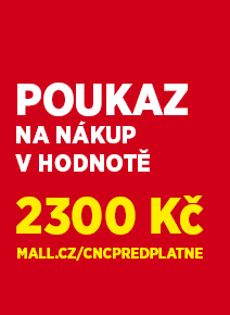 Poukaz 2300 Kč na Mall.cz