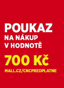 Poukaz 700 Kč na Mall.cz
