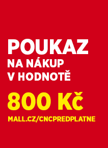 Poukaz 800 Kč na Mall.cz