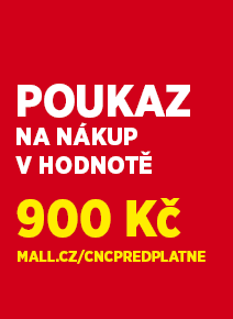 Poukaz 900 Kč na Mall.cz